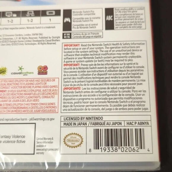 Nintendo switch The Grinch Christmas Adventures game Brand New/ Sealed - Picture 10 of 11